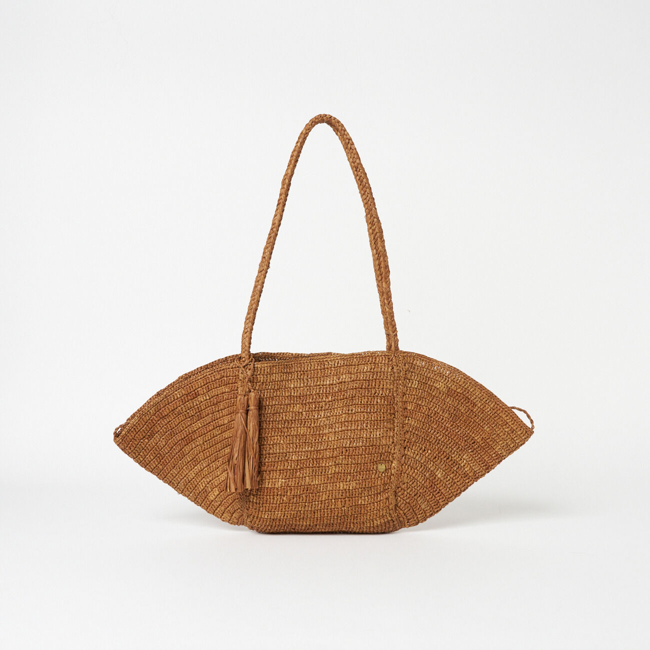  「MAISON N.H PARIS CROISSANT Shoulder Bag」|ショルダー・メッセンジャー|キャメル