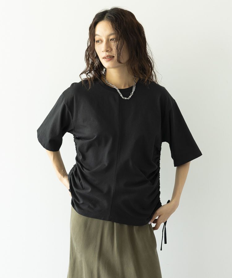 GARAGE OF GOOD CLOTHING「脇ドロストハーフスリーブプルオーバー」|Tシャツ・カットソー|