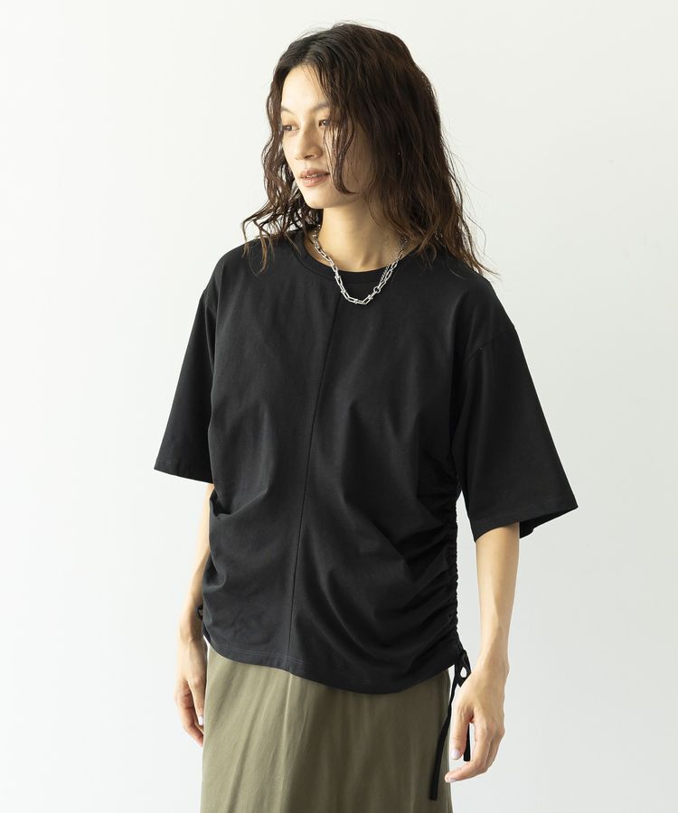 GARAGE OF GOOD CLOTHING「脇ドロストハーフスリーブプルオーバー」|Tシャツ・カットソー|