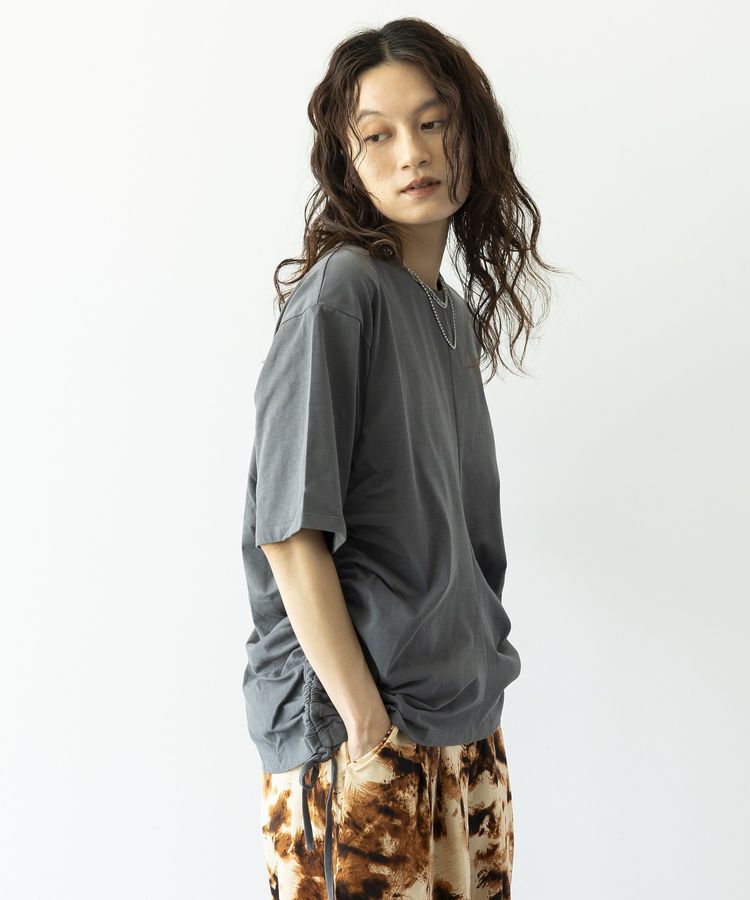 GARAGE OF GOOD CLOTHING「脇ドロストハーフスリーブプルオーバー」|Tシャツ・カットソー|