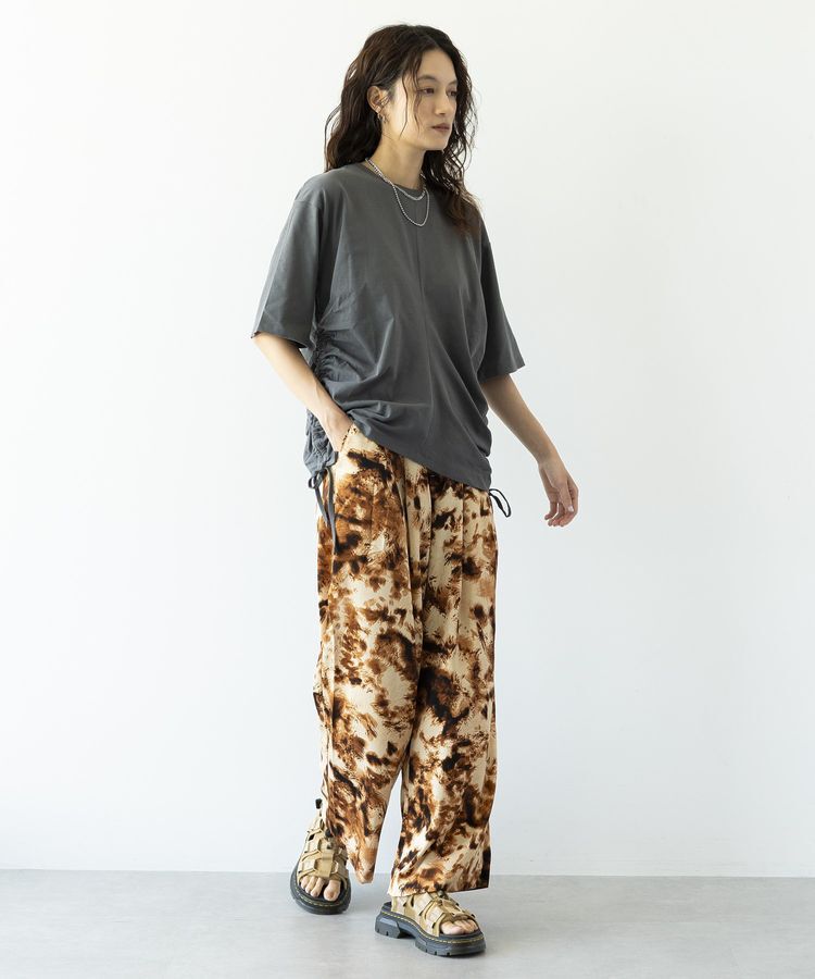 GARAGE OF GOOD CLOTHING「脇ドロストハーフスリーブプルオーバー」|Tシャツ・カットソー|