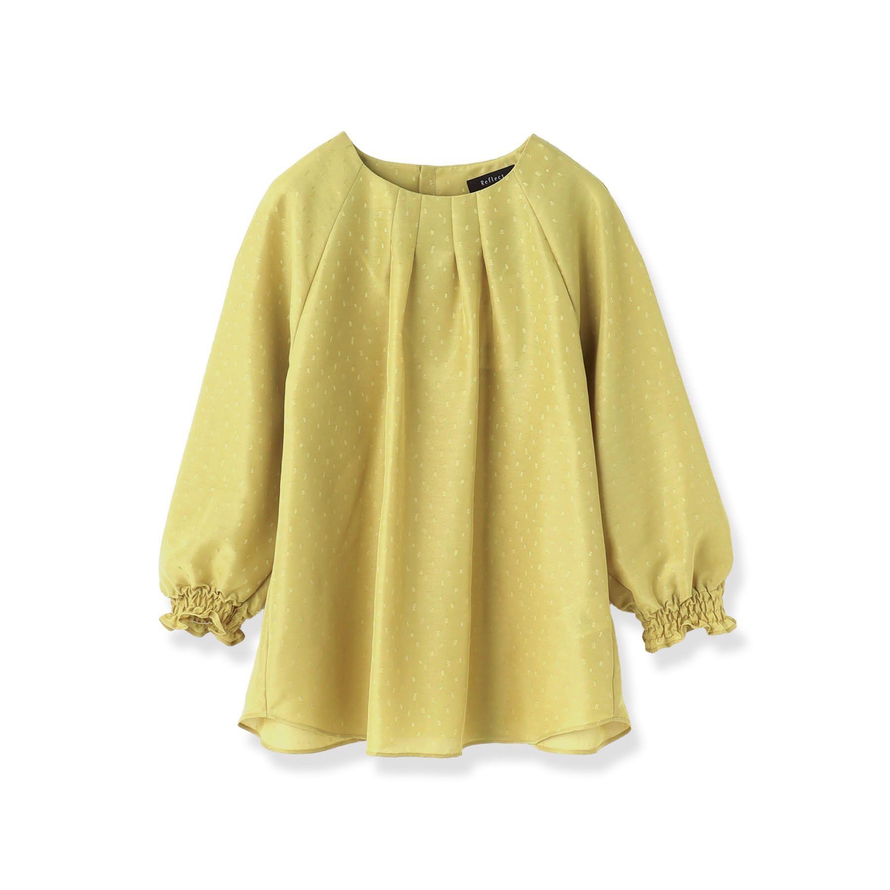 Reflect「タックデザイン ラグランスリーブブラウス」|シャツ・ブラウス|