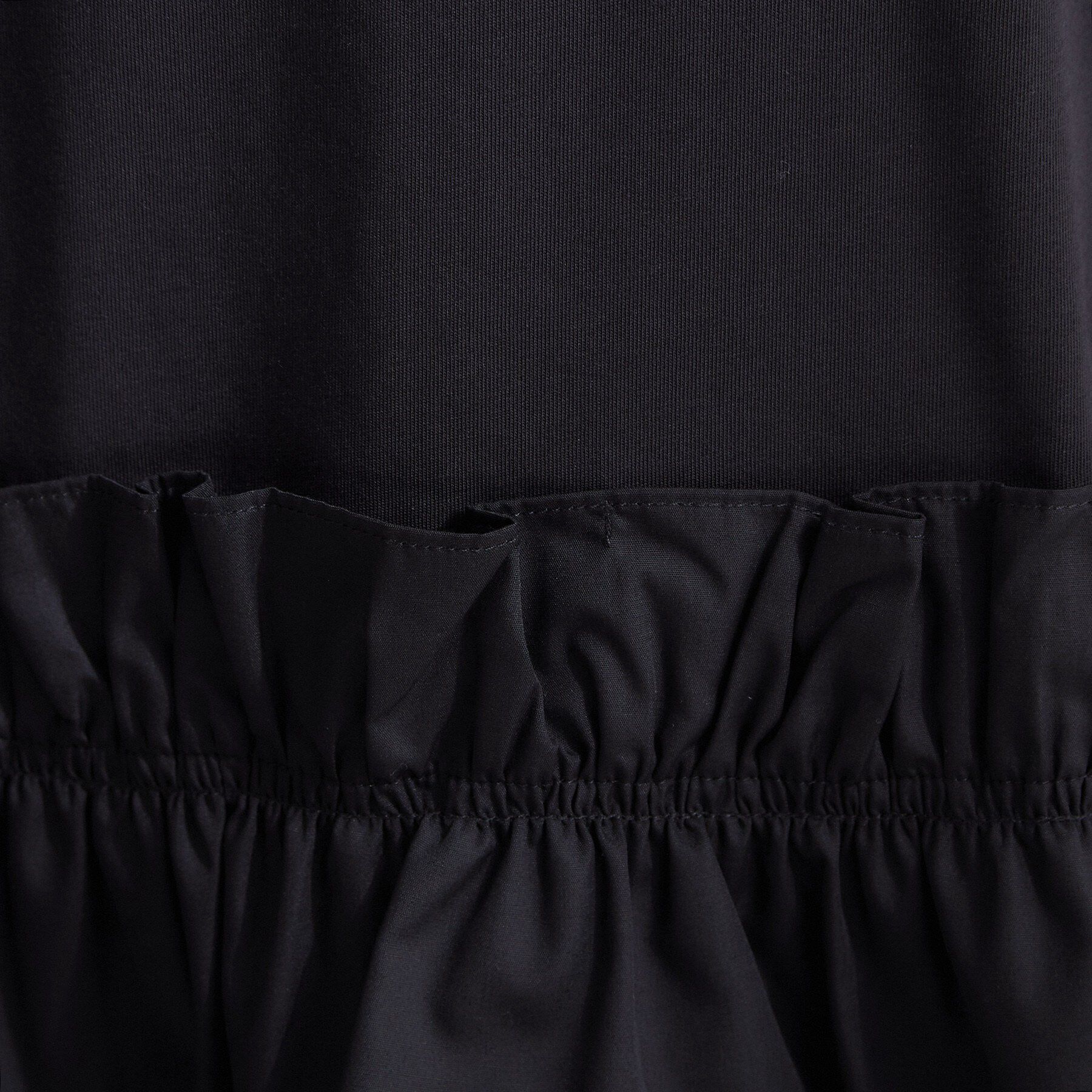 OPAQUE.CLIP「裾フリルドッキングカットソー【洗濯機OK】」|Tシャツ・カットソー|