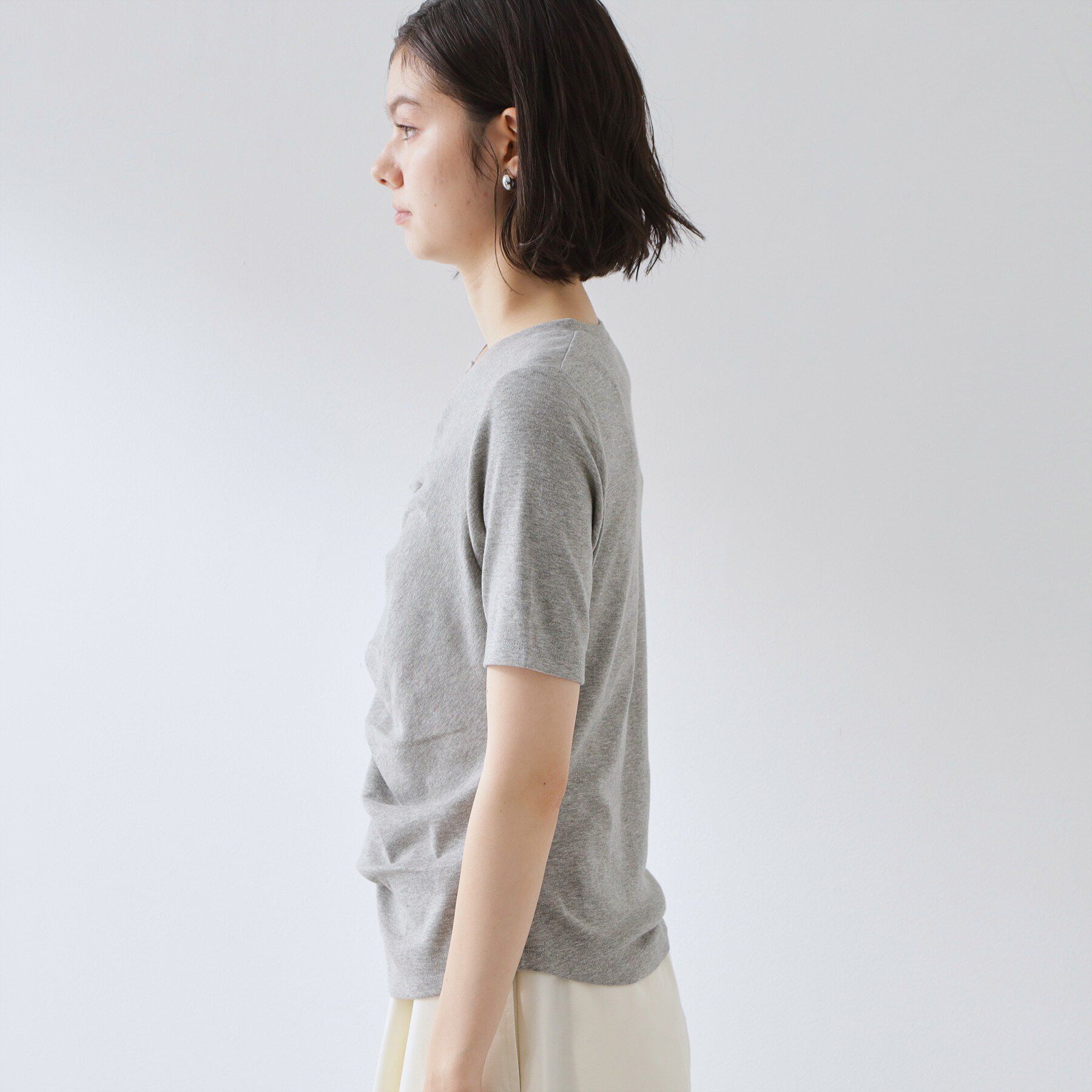 THE SHOP TK「フロントタックカットソー」|Tシャツ・カットソー|