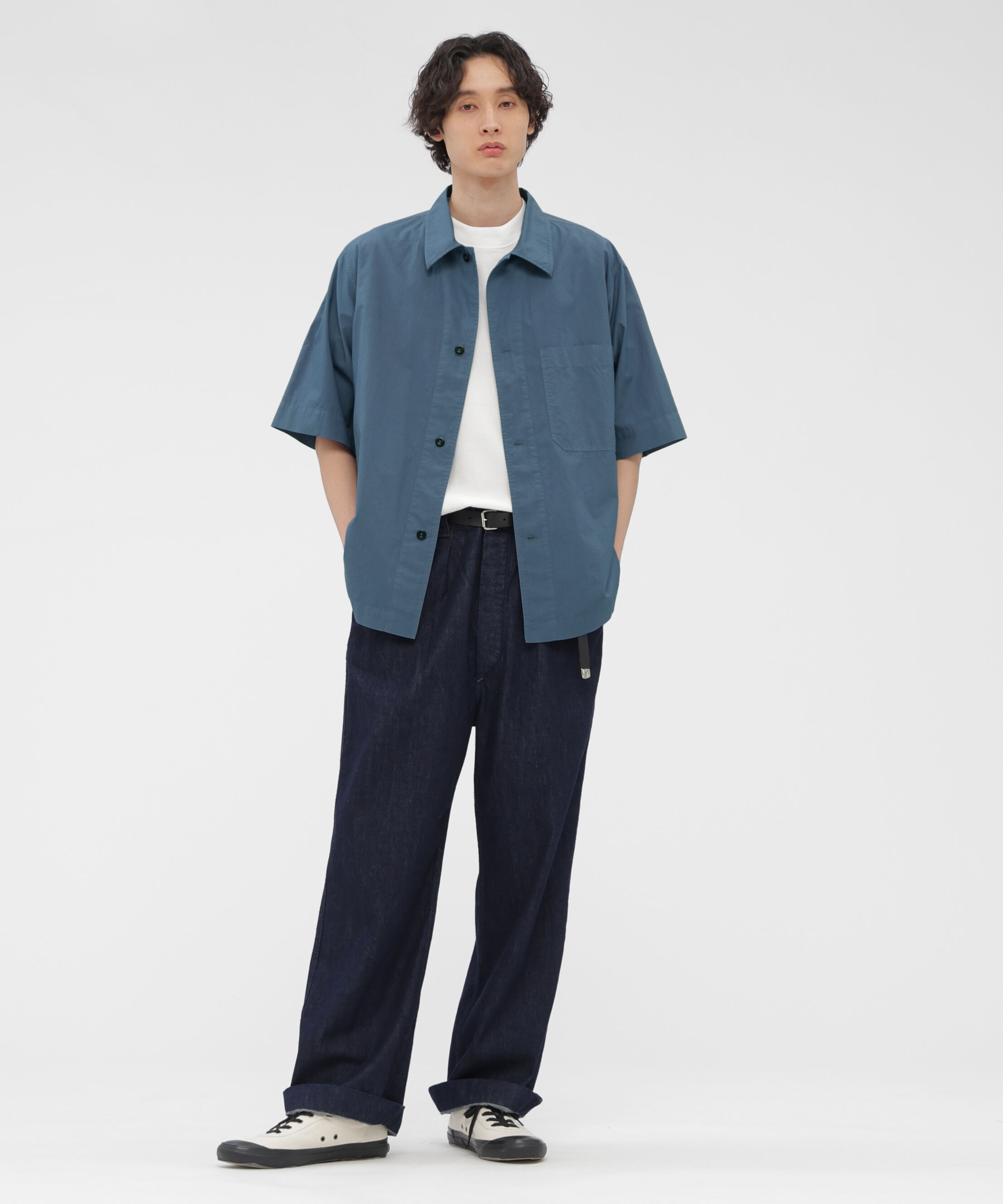 MHL.「COTTON RAMIE POPLIN SHIRT」|シャツ・ブラウス|