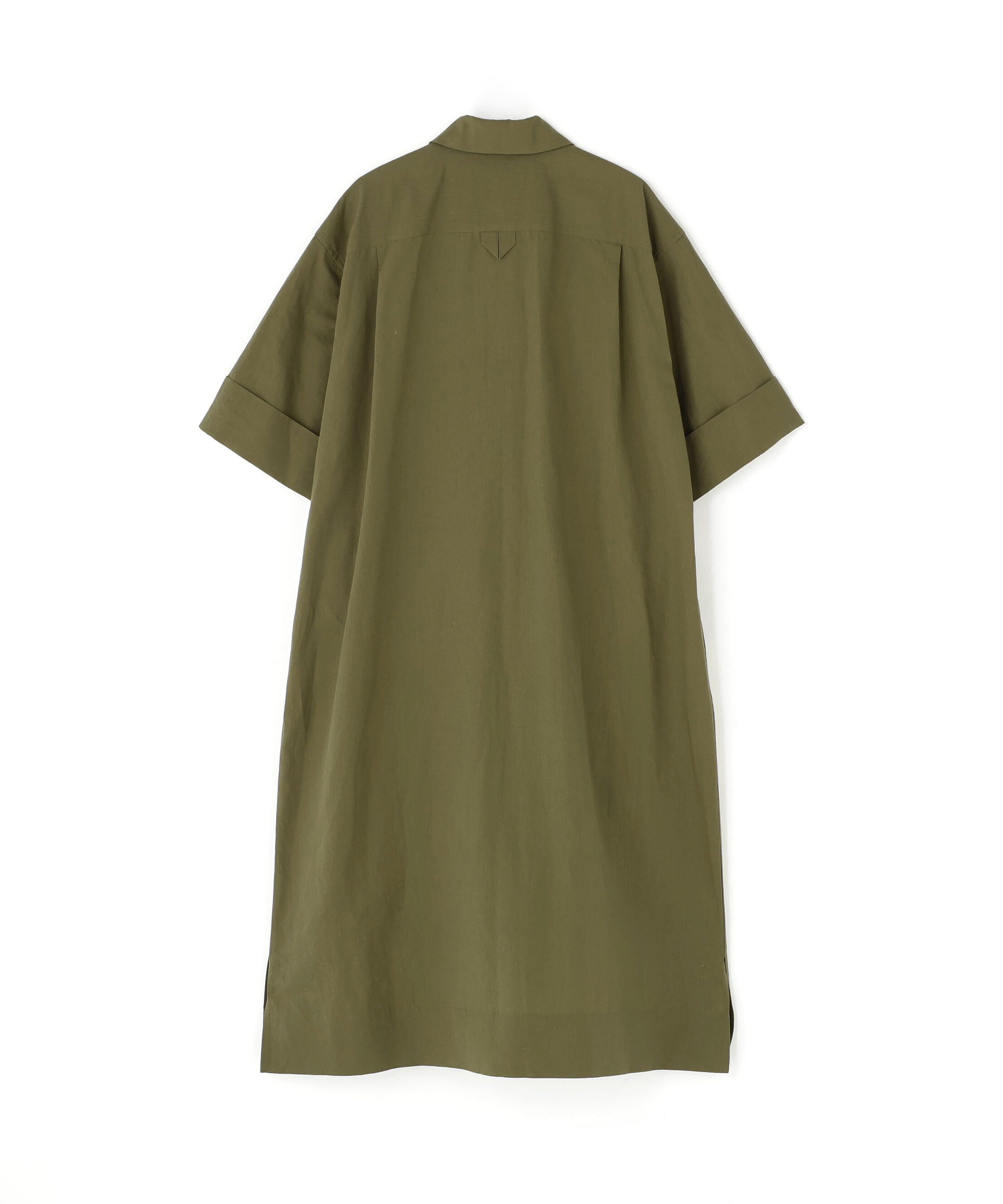  「COTTON LINEN PLAIN WEAVE DRESS」|ワンピース|