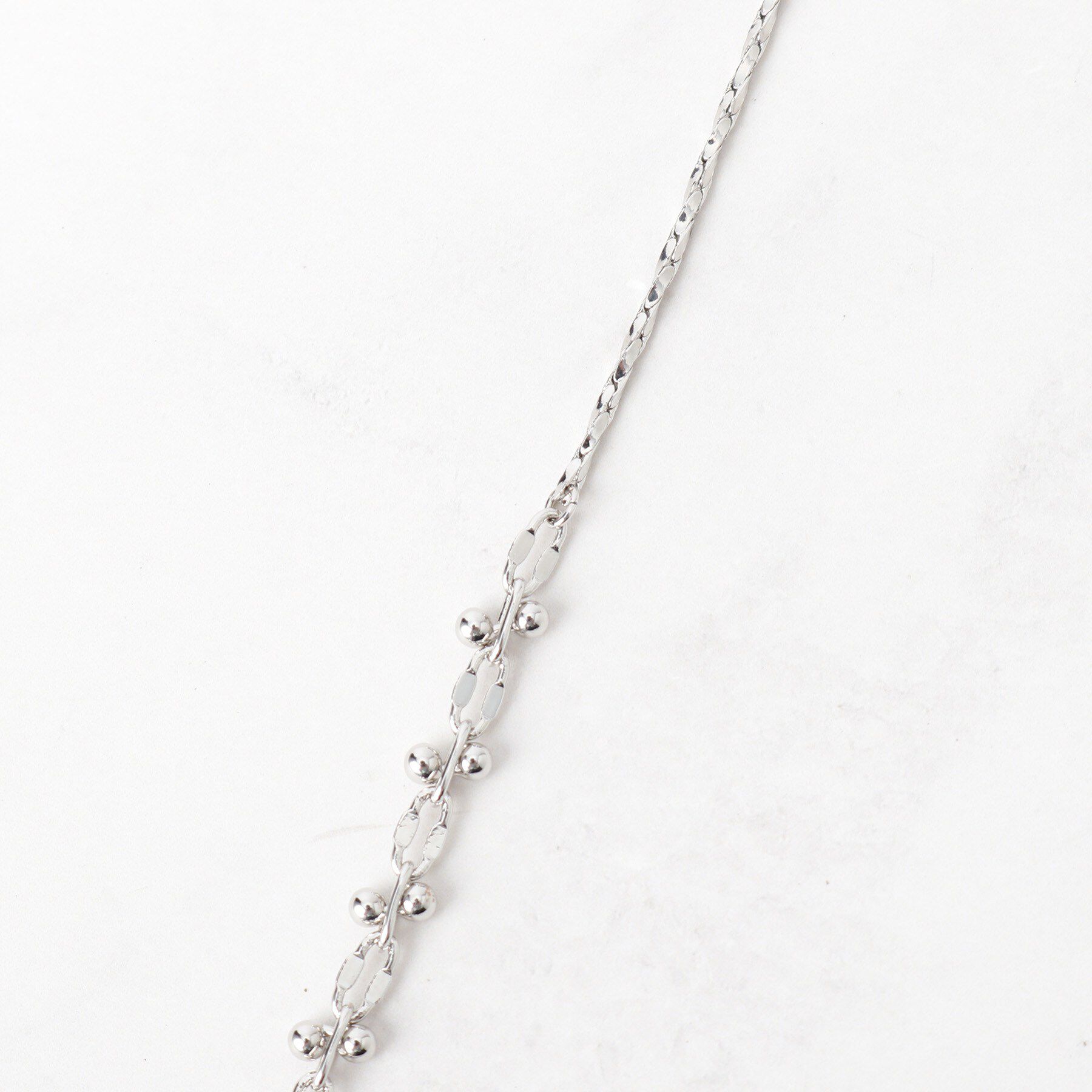 SHOO･LA･RUE「【2WAY】つぶチェーンネックレス」|ネックレス|