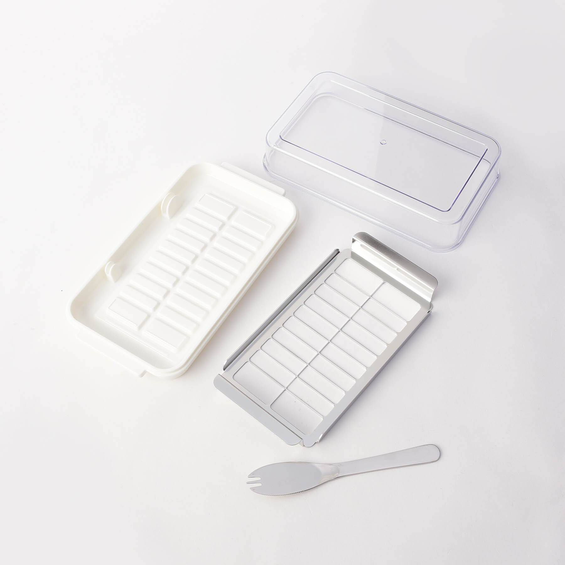 212 KITCHEN STORE「ステンレスバターカッター&ケース ベーシック (バターナイフ付)」|食器・キッチングッズ|