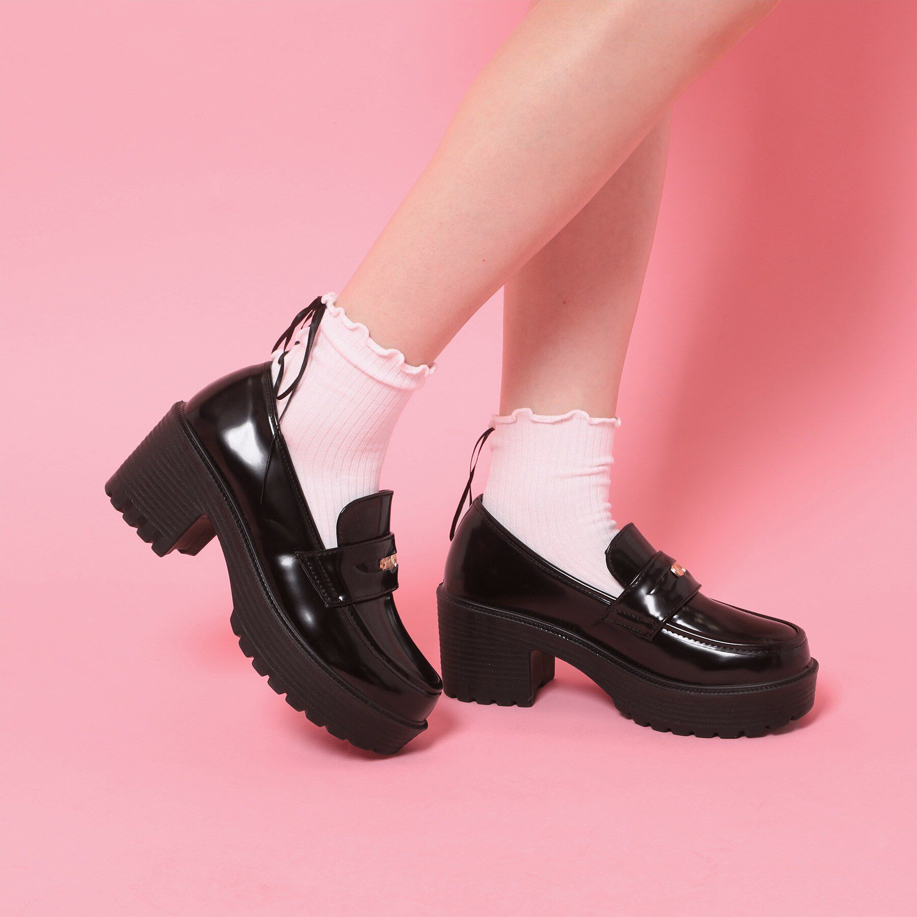 csT&P「厚底コインローファー」|パンプス|