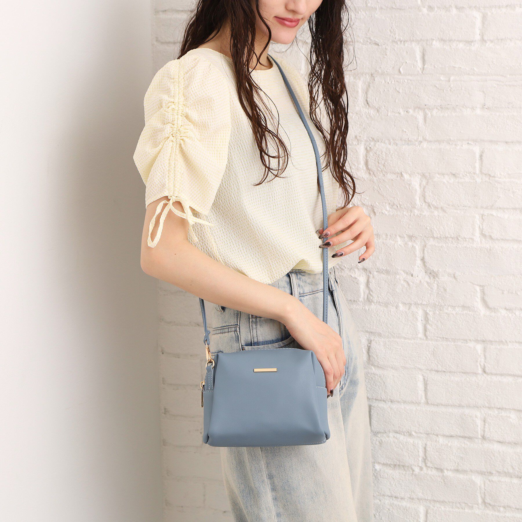 Ober Tashe「マチ広ミニポシェット」|ショルダー・メッセンジャー|