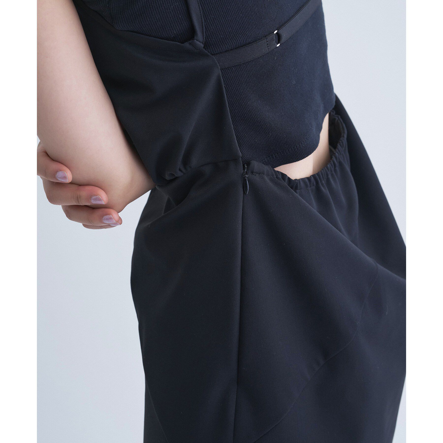 CODE A「apron dress」|ワンピース|