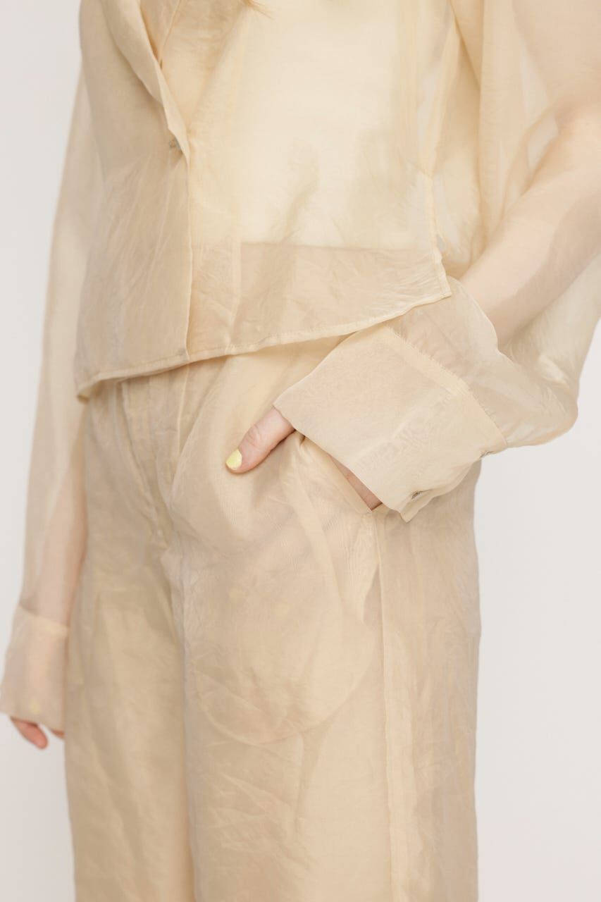 SLY「SHEER TAILOR ジャンプスーツ」|ワンピース|