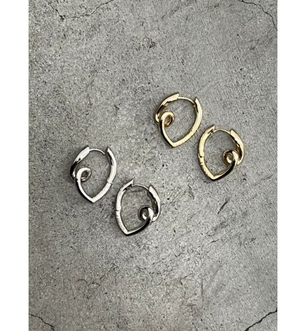 EMODA「ツイストフープピアス」|ピアス|