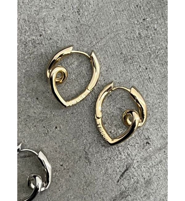 EMODA「ツイストフープピアス」|ピアス|