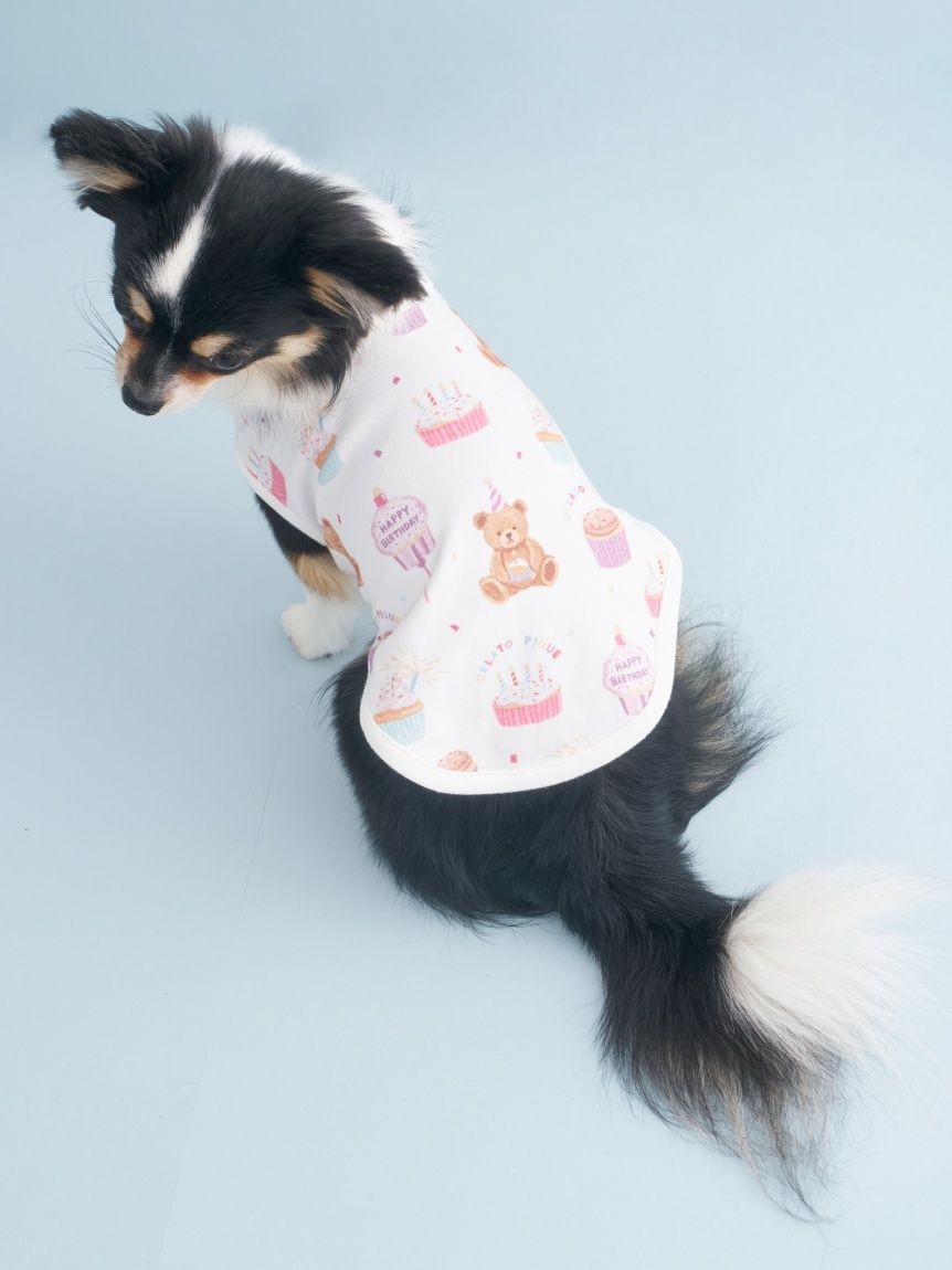  GELATO PIQUE CAT&DOG「【CAT&DOG】【Birthday】バースデー柄プルオーバー」|その他|