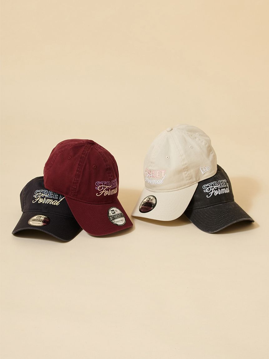 SNIDEL「【SNIDEL|NEW ERA(R)】ダブルロゴキャップ」|キャップ・キャスケット|