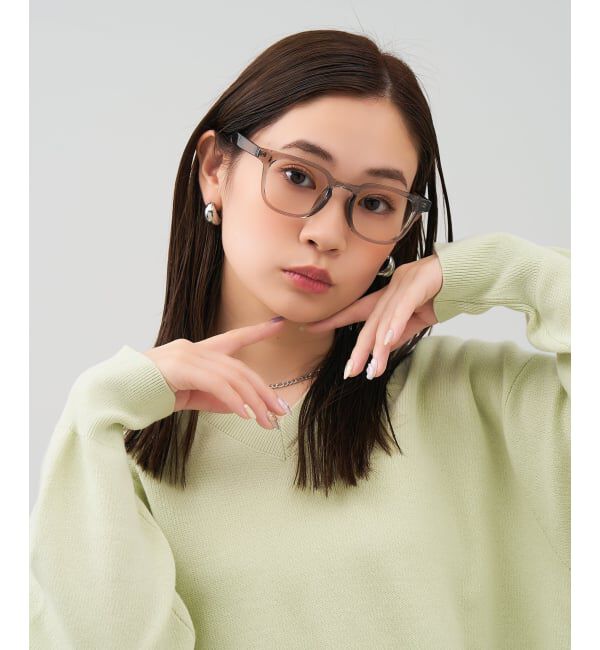  「ウェリントン型 メガネ | 軽量 伊達めがね・度付き ユニセックス Zoff  レンズ交換券付」|メガネ|