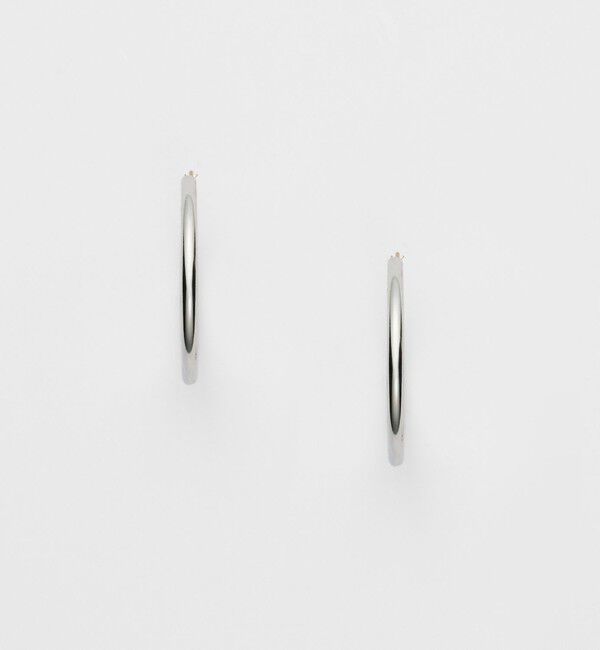 agete「シルバーピアス(L)」|ピアス|