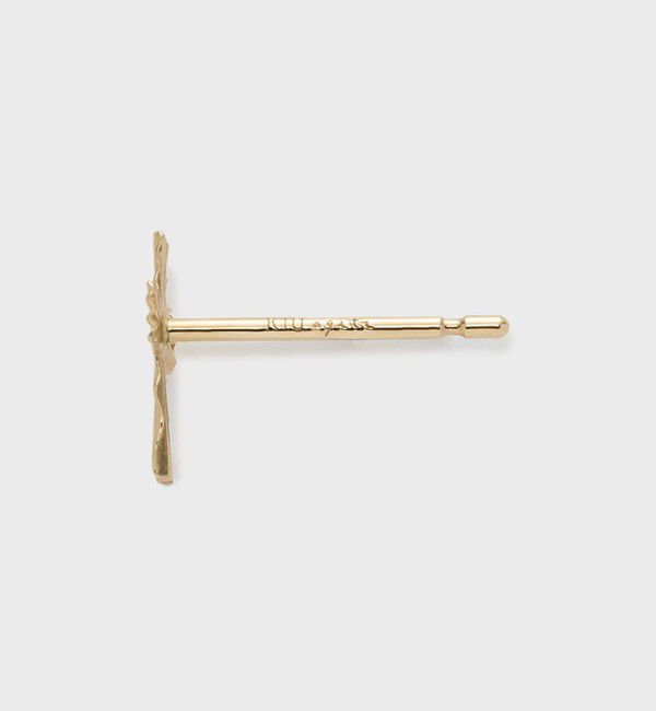 agete「K10ピアス（片耳用）」|ピアス|