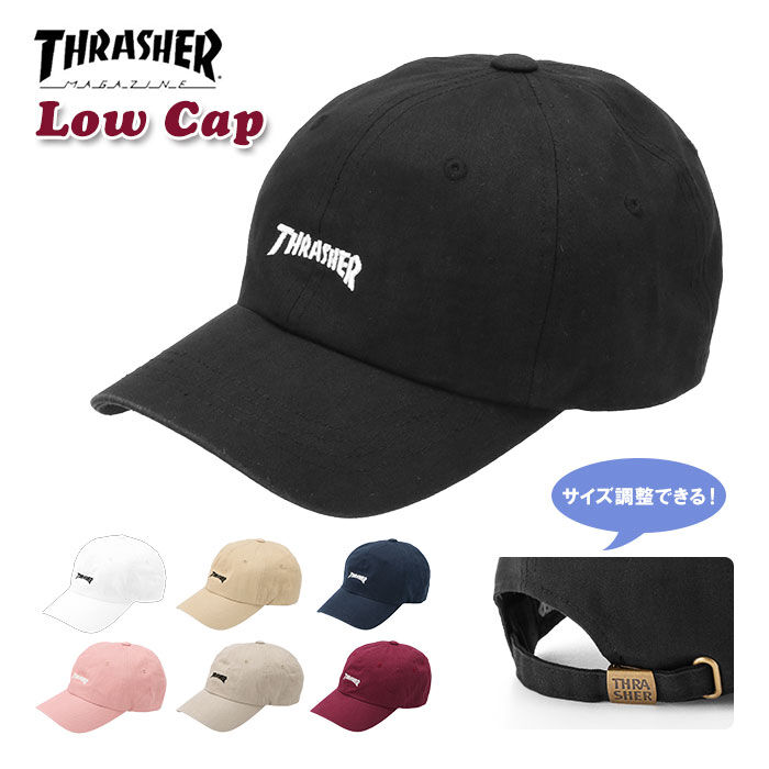 BACKYARD FAMILY「スラッシャー キャップ 通販 メンズ レディース ブランド THRASHER ローキャップ 浅め」|キャップ・キャスケット|