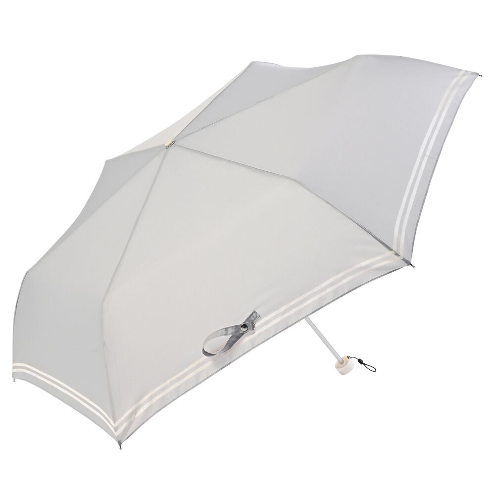 BACKYARD FAMILY「折りたたみ傘 レディース 晴雨兼用 通販 折り畳み傘 55cm 晴雨兼用傘 日傘 傘 雨傘 遮光」|傘|グレー1