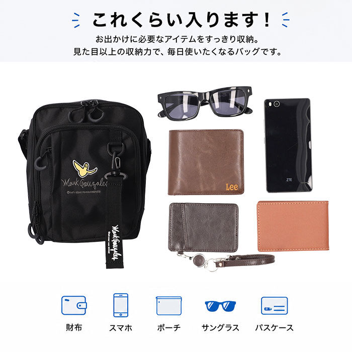 BACKYARD FAMILY「マークゴンザレス ショルダーバッグ VJMG-0018 通販 mark gonzales」|ショルダー・メッセンジャー|