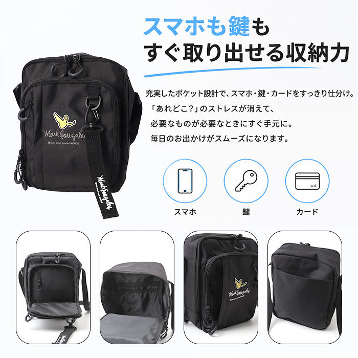 BACKYARD FAMILY「マークゴンザレス ショルダーバッグ VJMG-0018 通販 mark gonzales」|ショルダー・メッセンジャー|