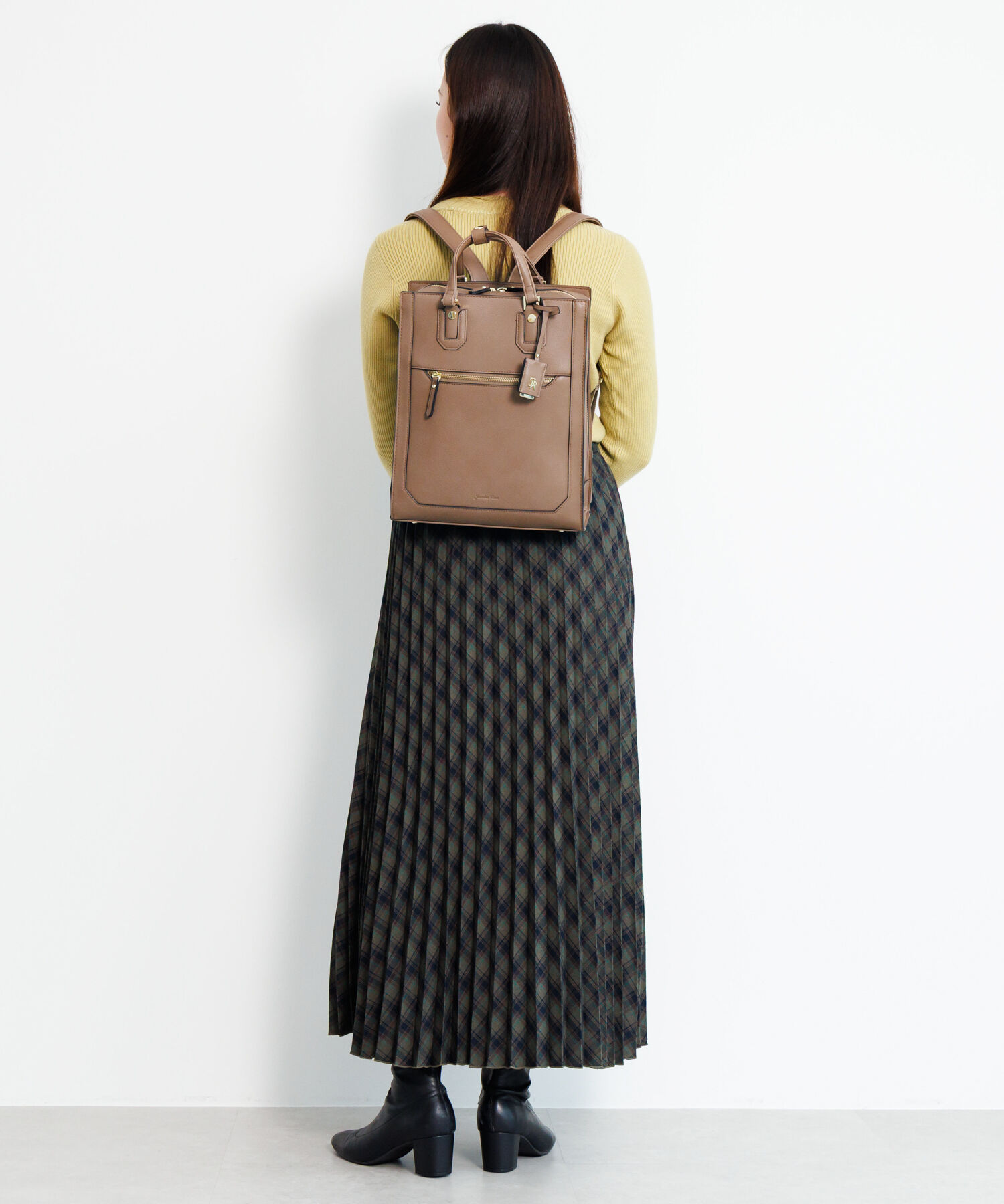 Jewelna Rose「リュックサック きれいめ スクエア Jewelna Rose アリゼ リュック A4サイズ 16301」|リュック|
