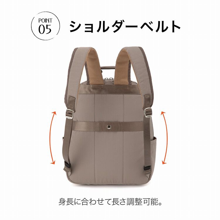 Kanana project「Kanana project／カナナプロジェクト ECD-1 軽量 リュックサック 14L 19084 レディース カバン kanana」|リュック|