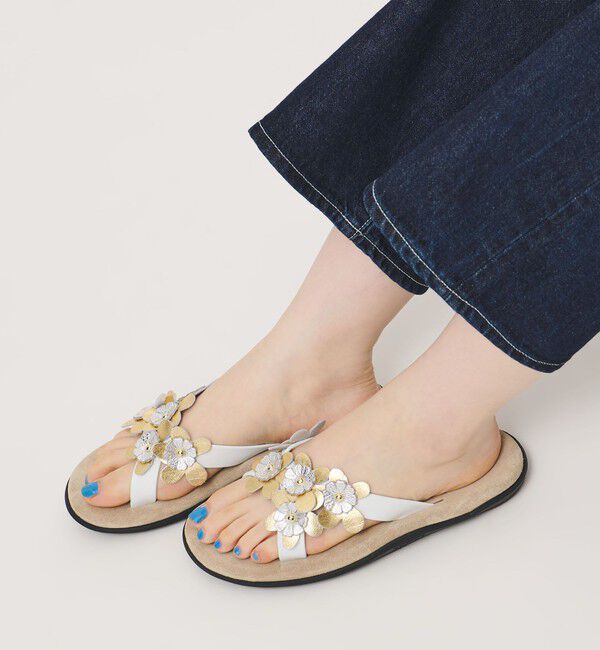 ODETTE E ODILE「＜ISLAND SLIPPER＞ FLW SLIDE SD」|サンダル|