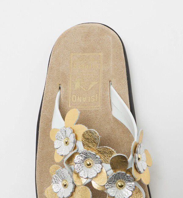 ODETTE E ODILE「＜ISLAND SLIPPER＞ FLW SLIDE SD」|サンダル|