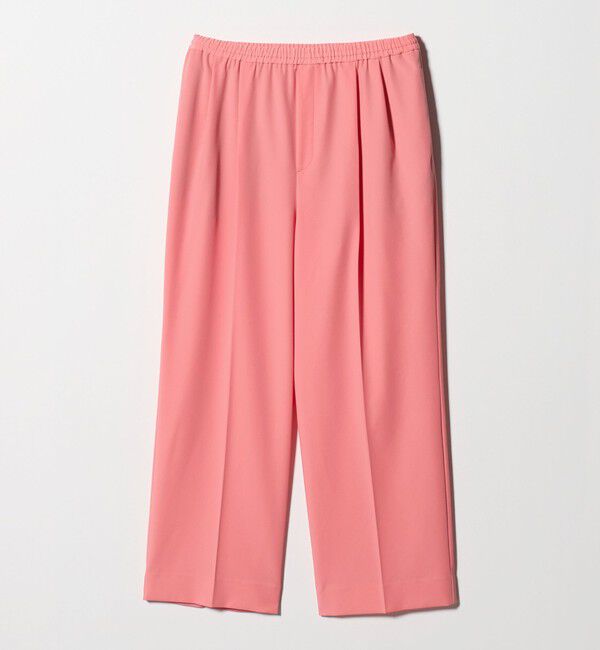 UNITED ARROWS「ツイル イージーパンツ ‐ストレッチ 防シワ 接触冷感‐」|スラックス|