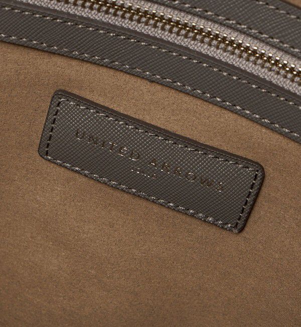 UNITED ARROWS「レザー ラウンド ブリーフケース」|その他|