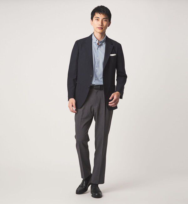 UNITED ARROWS green label relaxing「GLR CLOTH サマートロピカル 2B RG 2P ジャケット -通気性-」|テーラードジャケット|