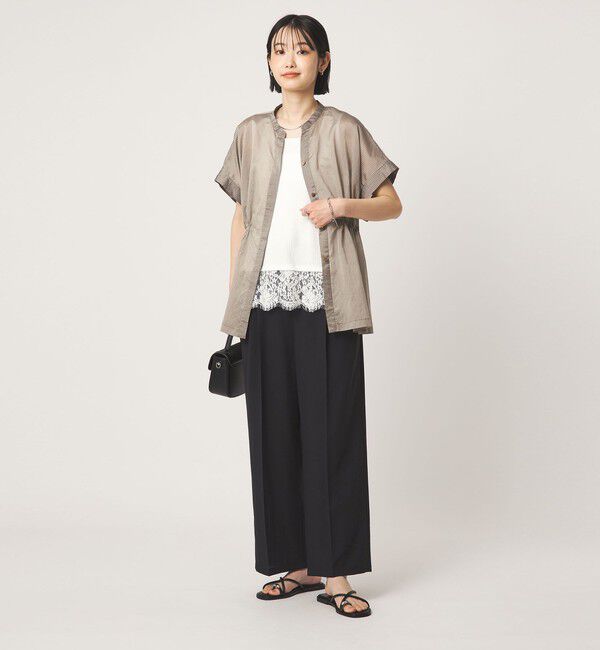 UNITED ARROWS green label relaxing「スソ レース タンクトップ」|タンクトップ|