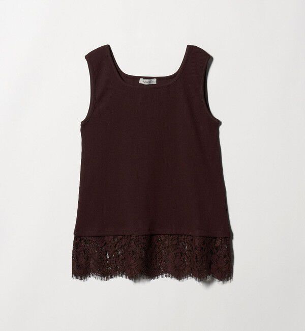 UNITED ARROWS green label relaxing「スソ レース タンクトップ」|タンクトップ|