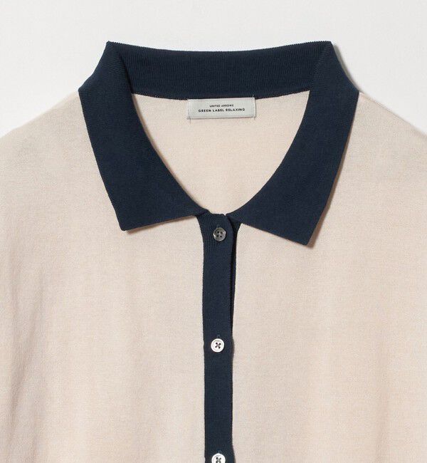 UNITED ARROWS green label relaxing「ハイショク ポロニット」|ニット・セーター|