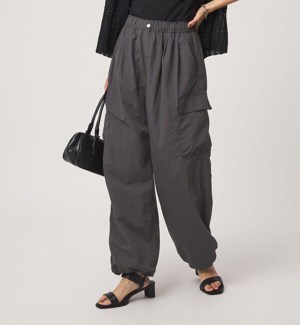 UNITED ARROWS green label relaxing「ウスカル カーゴパンツ UVカット 撥水 接触冷感」|カーゴ|