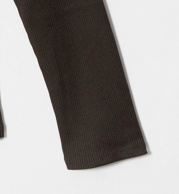 UNITED ARROWS green label relaxing「ブライトリブ スクエアネック ロングスリーブ カットソー」|Tシャツ・カットソー|