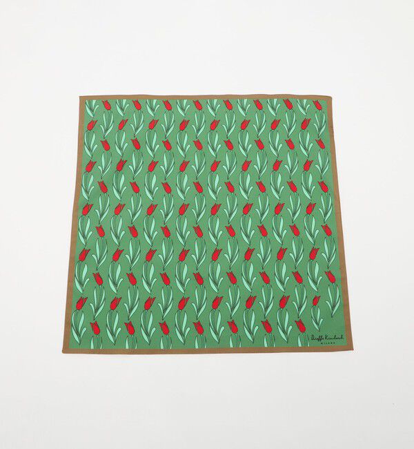 UNITED ARROWS green label relaxing「＜Dieffe Kinloch＞コットン プリント ハンカチ」|ハンカチ|