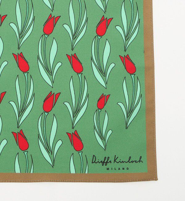 UNITED ARROWS green label relaxing「＜Dieffe Kinloch＞コットン プリント ハンカチ」|ハンカチ|