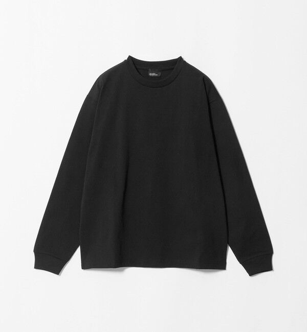 UNITED ARROWS green label relaxing「【WEB限定】JUST fit クリーン カノコ ワイド クルーネック 長袖 Tシャツ -抗菌-」|Tシャツ・カットソー|