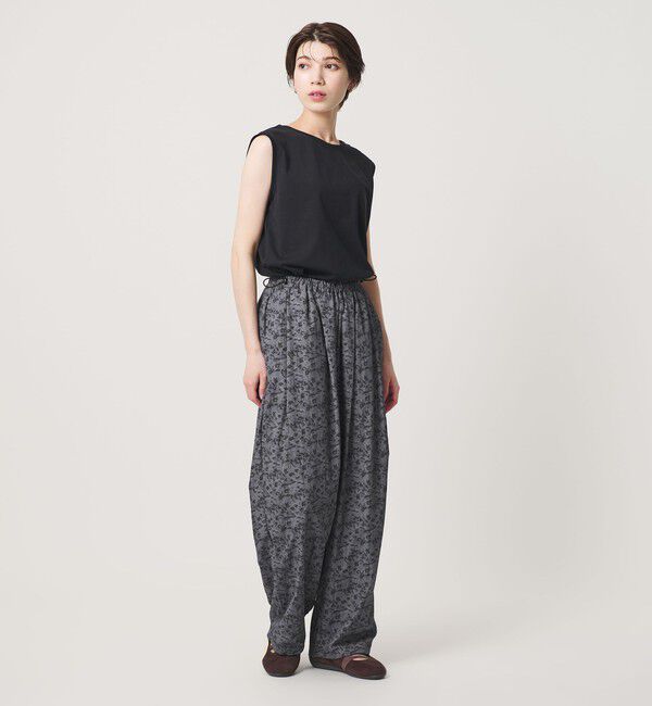 BEAUTY&YOUTH UNITED ARROWS「【別注】＜Charcoal＞バギー パンツ  遮熱 UVカット 接触冷感 吸水速乾」|その他|