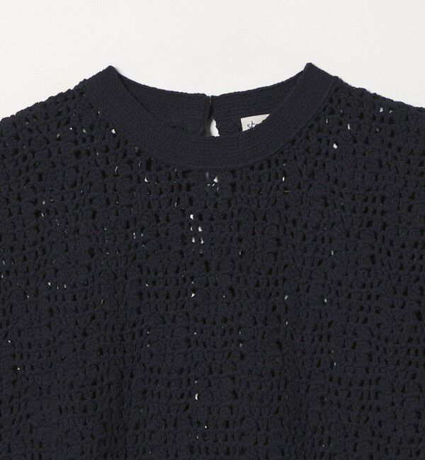 STEVEN ALAN「＜Steven Alan＞ハンド ニット ショートスリーブ プルオーバー」|ニット・セーター|