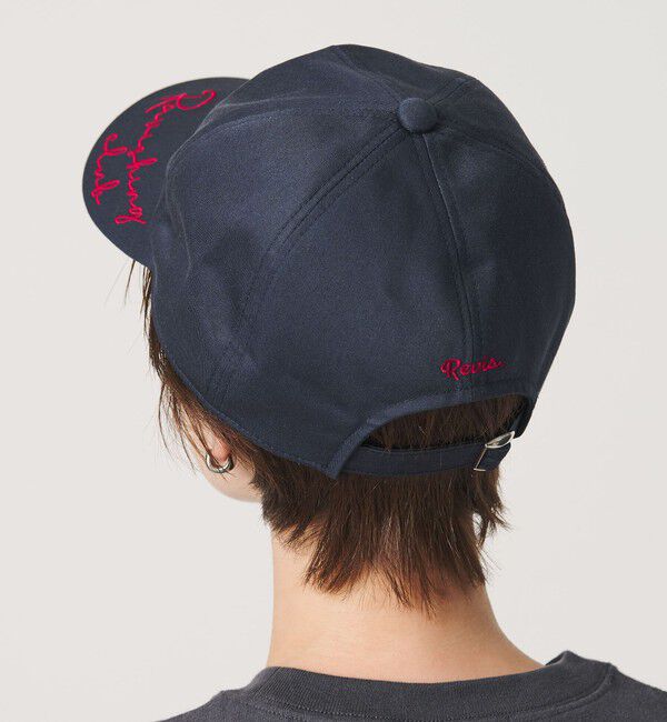 BEAUTY&YOUTH UNITED ARROWS「【別注】＜Revis.＞ブリム エンブロイダリー キャップ」|キャップ・キャスケット|