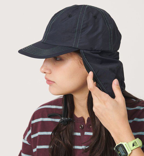 California General Store「＜SUNMAN MARINE＞SURF HAT キャップ」|キャップ・キャスケット|BLACK