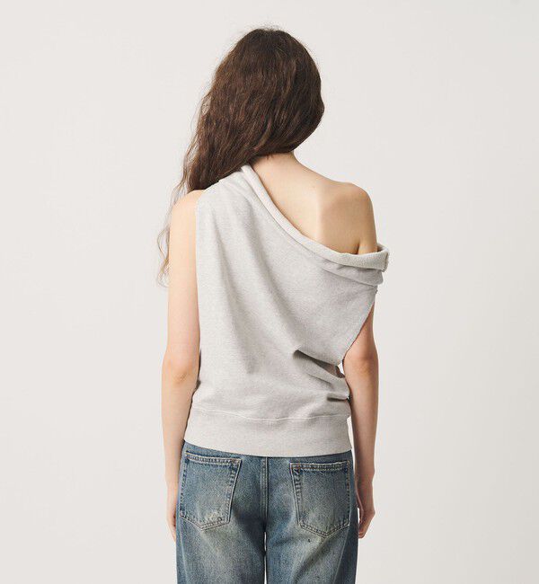 ATTISESSION「＜ATTISESSION＞コットン ウラケ オフショルダー スウェットトップス」|Tシャツ・カットソー|