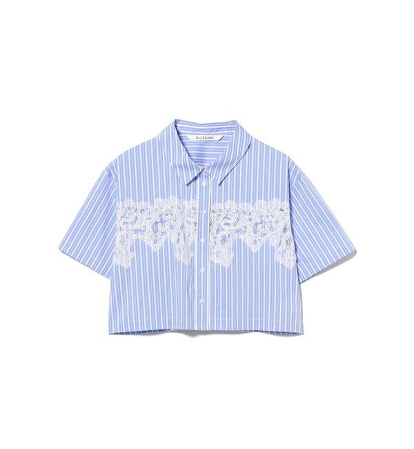 Ray BEAMS 「カットワーク レース シャツ」|シャツ・ブラウス|