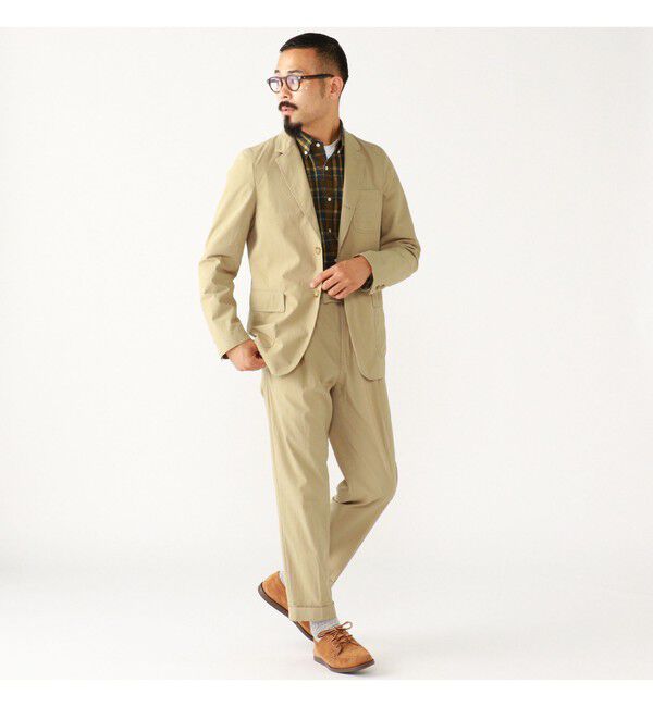 BEAMS PLUS「3B Travel Jacket Comfort Cloth」|テーラードジャケット|