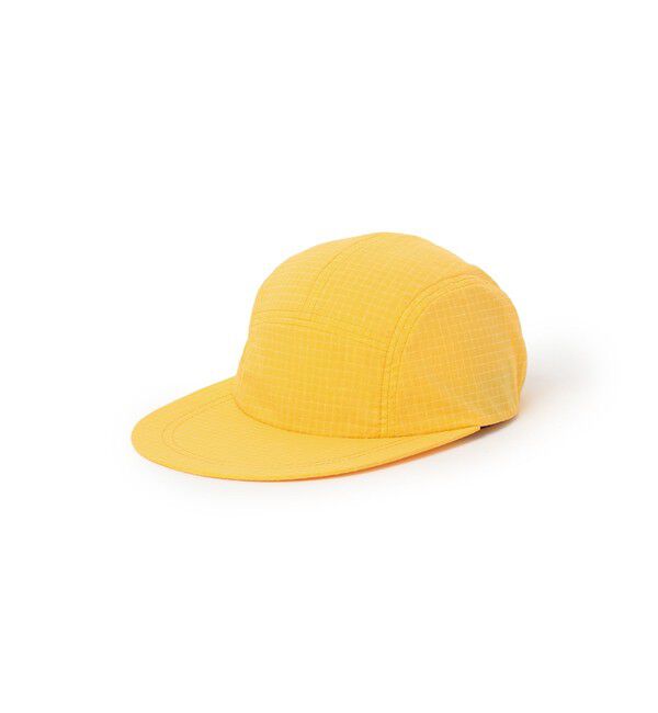 BEAMS PLUS「5Panel Longbill Cap Blurred Ripstop Nylon」|その他|YELLOW
